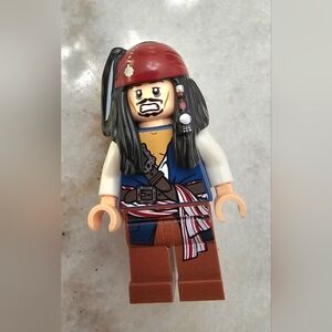 Lego Captain Jack Sparrow 4192 4191 4183 Pirates of the Caribbean Minifigure